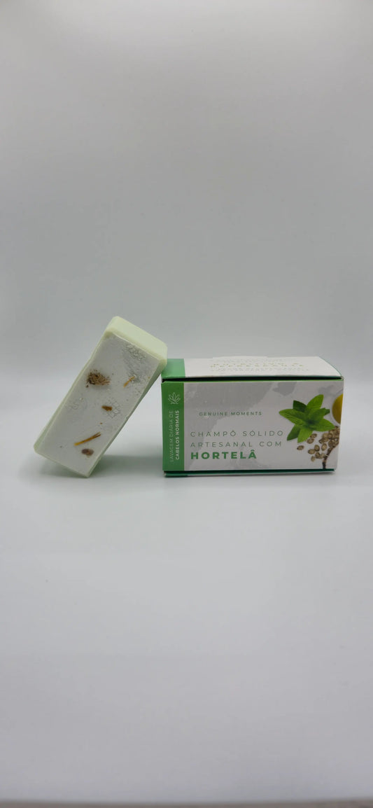 Shampoing Solide Artisanal à la Menthe EstrelaCBD
