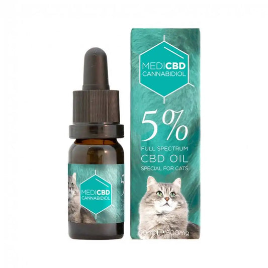 Huile CBD 5% full spectrum pour chat