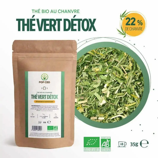 Thé CBD bio détox EstrelaCBD