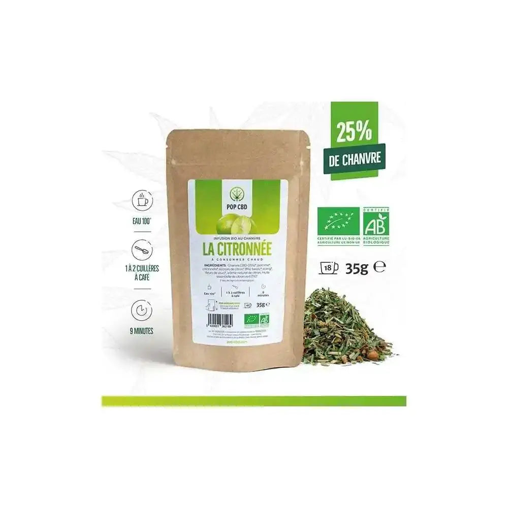 Thé CBD bio la citronnée EstrelaCBD
