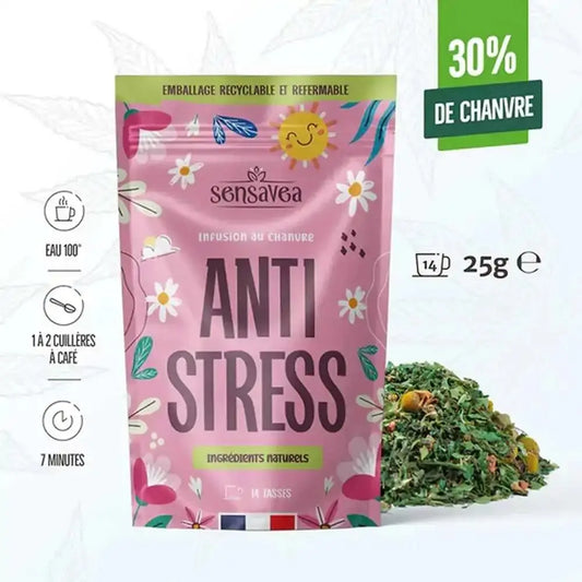 Thé CBD bio anti stress EstrelaCBD