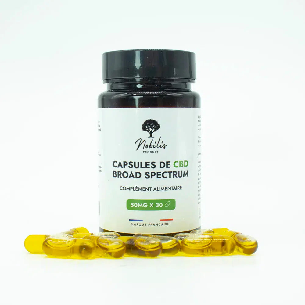 Capsules de CBD Broad Spectrum