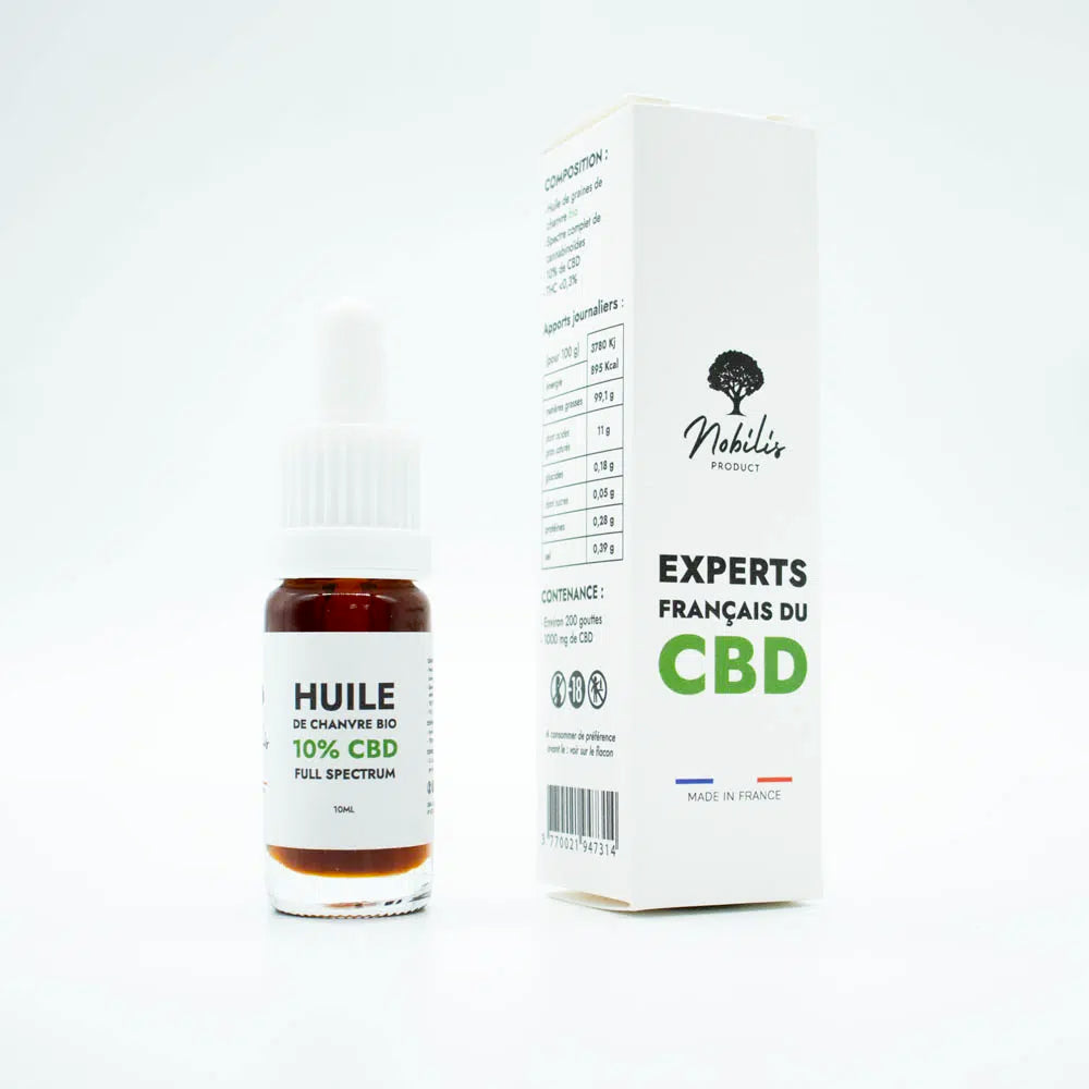 Huile de CBD 10% Full Spectrum EstrelaCBD