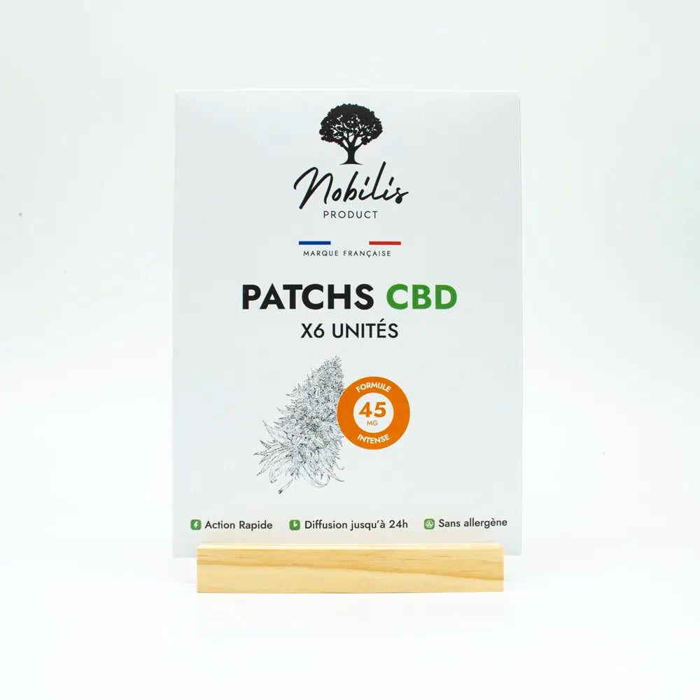Patchs CBD Premium - 45mg de bien-être longue durée EstrelaCBD