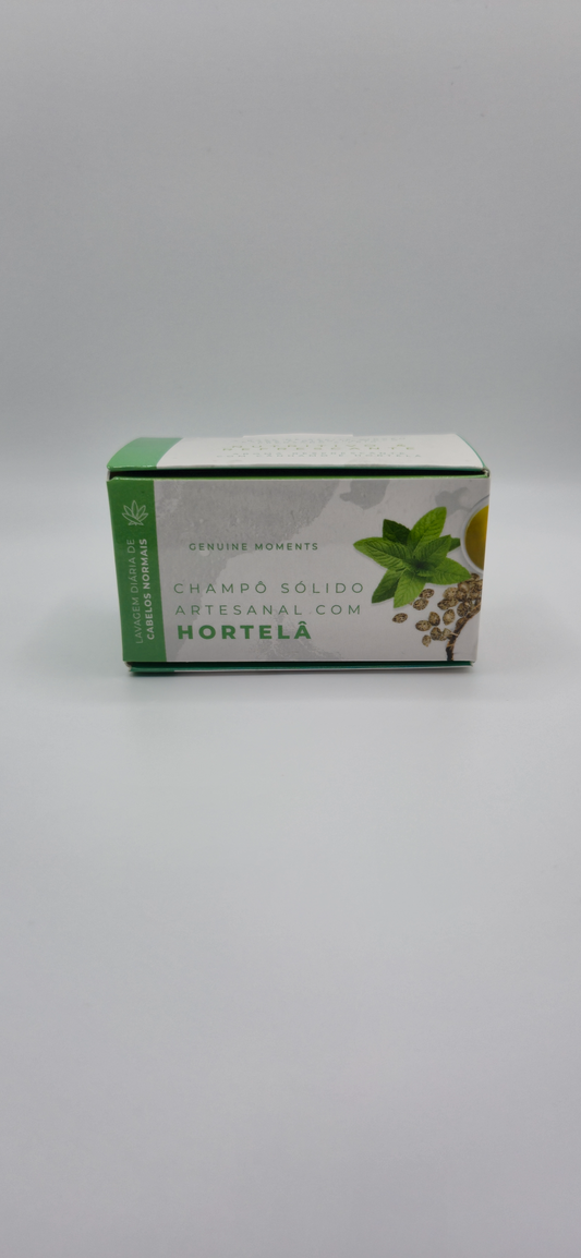 Shampoing Solide Artisanal à la Menthe EstrelaCBD