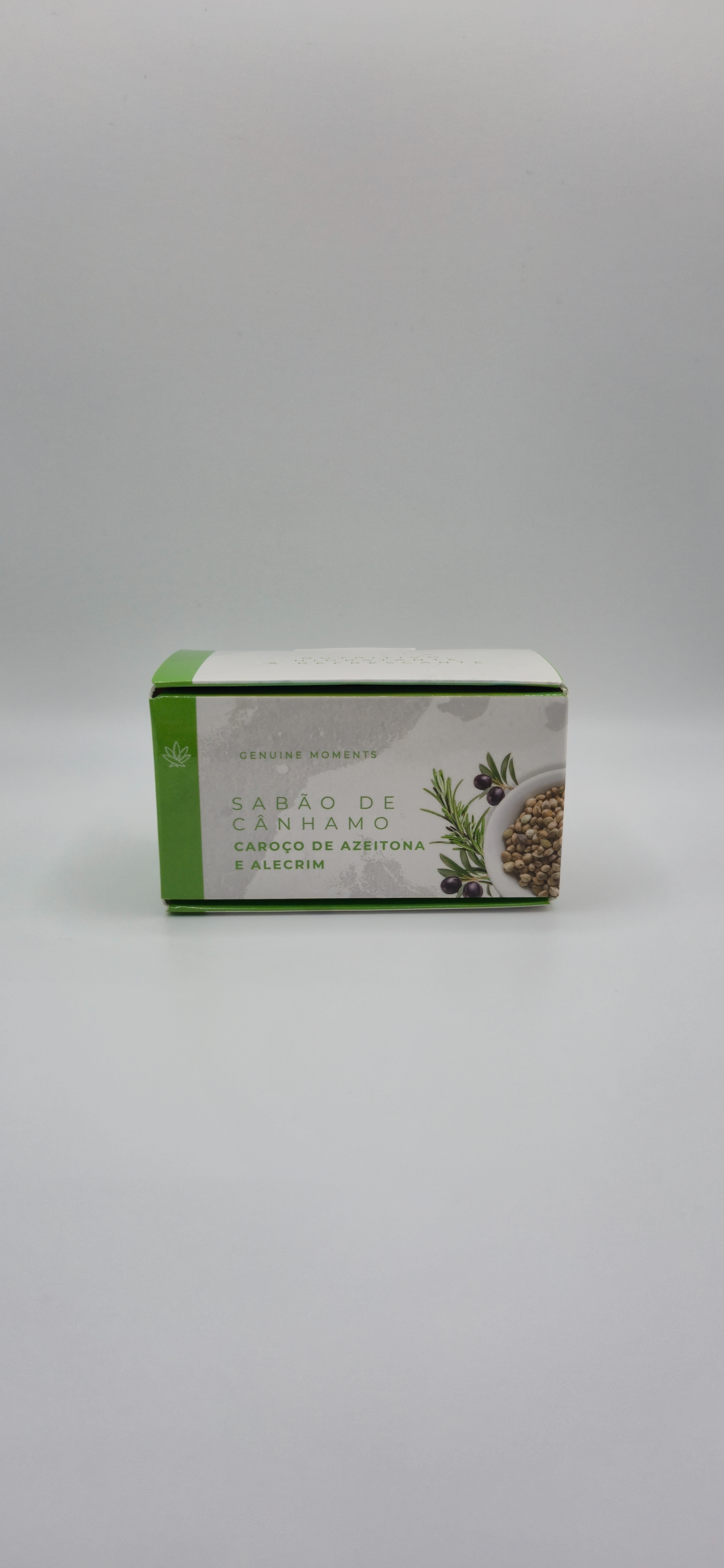Savon Artisanal au Chanvre, Noyaux d'Olives et Romarin EstrelaCBD