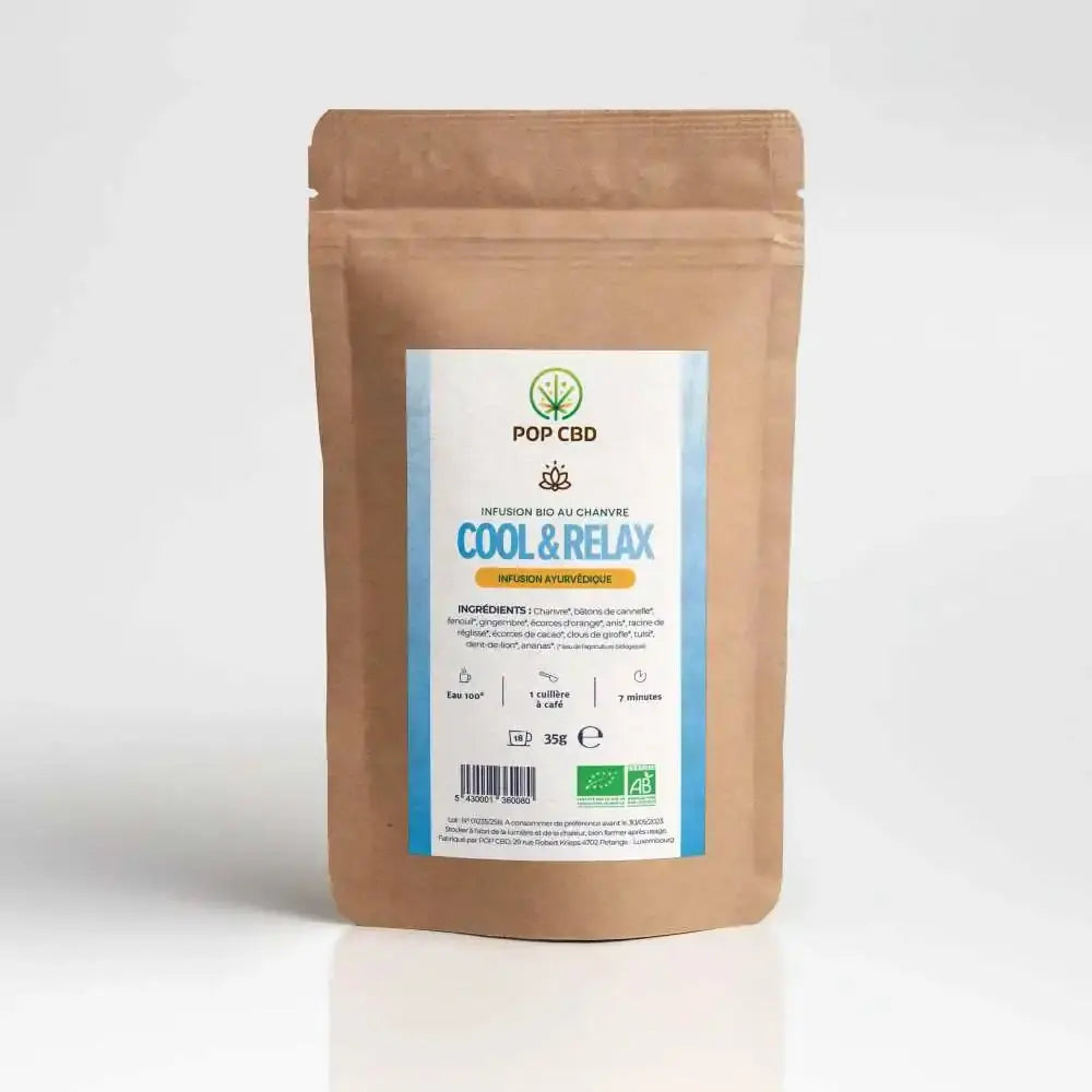 Thé CBD bio cool & relax EstrelaCBD