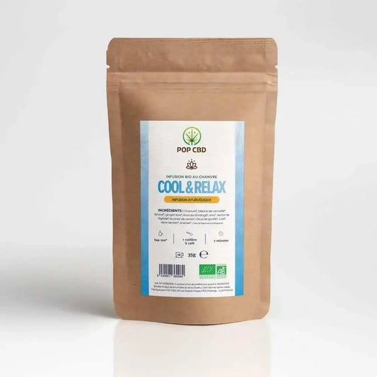Thé CBD bio cool & relax EstrelaCBD