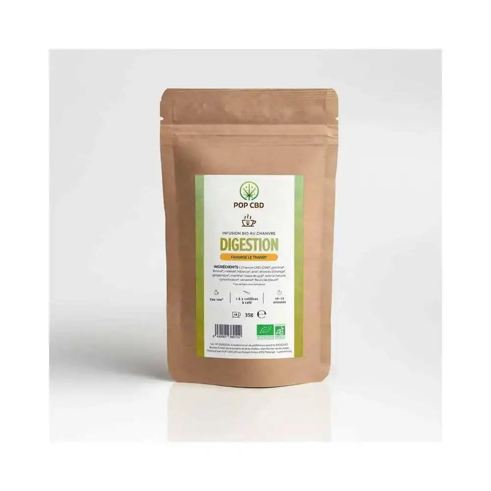 Thé CBD bio digestion EstrelaCBD