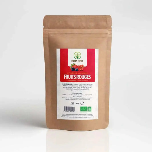 Thé CBD bio fruits rouges EstrelaCBD