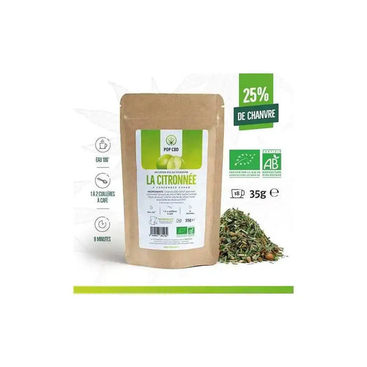 Thé CBD bio la citronnée EstrelaCBD