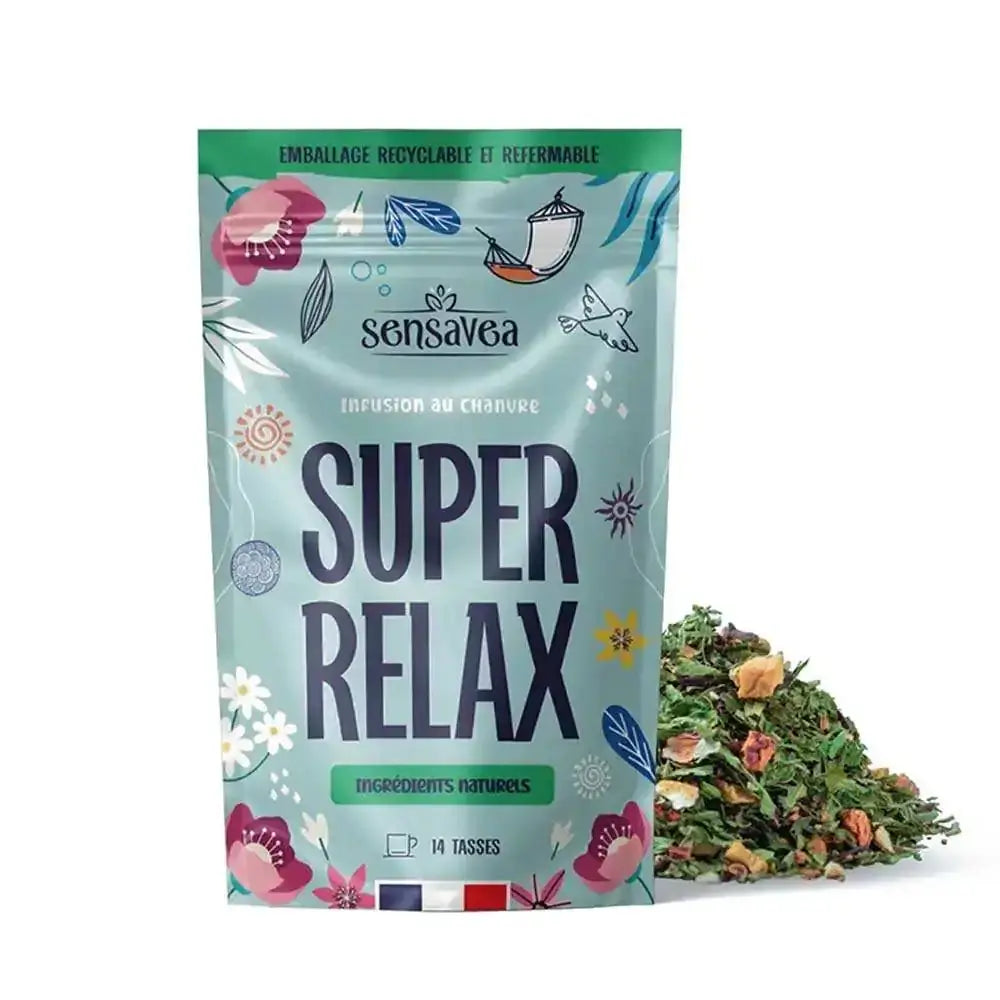 Thé CBD bio super relax EstrelaCBD