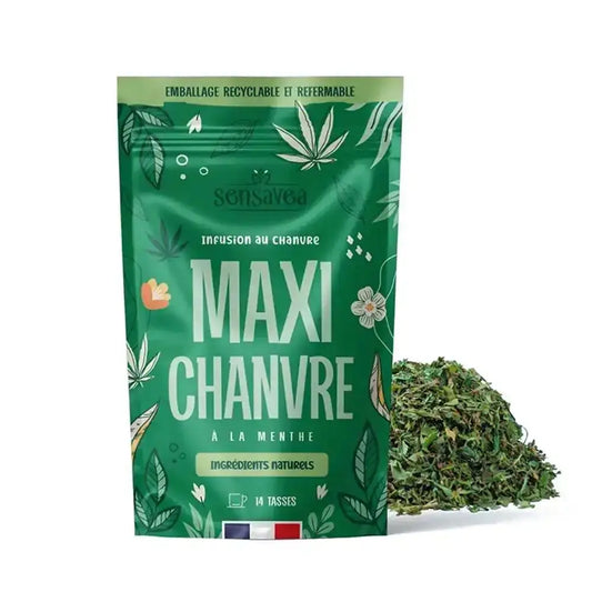 Thé CBD bio maxi chanvre à la menthe EstrelaCBD